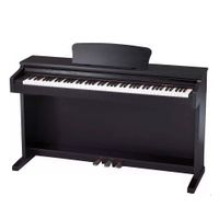 Piano digital Walters DK-100 88 teclas, polifonía de 64 notas, 138 tonos, 7 efectos de reverberación, negro