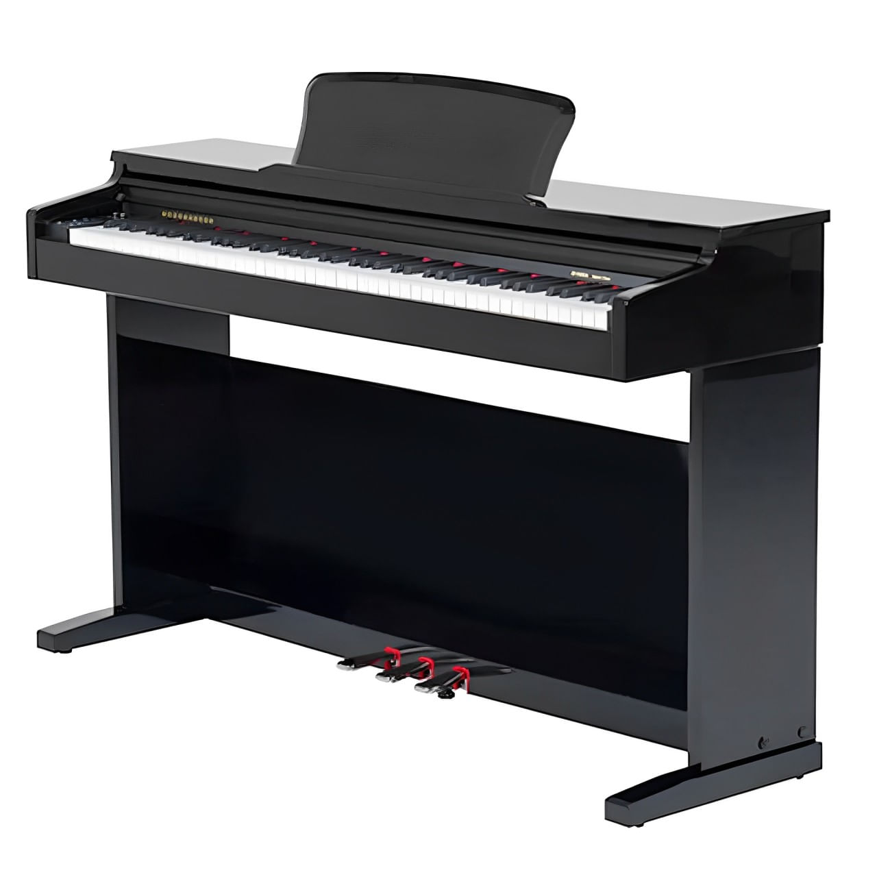 Imagen 2 del producto Piano digital Walters DK-100 88 teclas, polifonía de 64 notas, 138 tonos, 7 efectos de reverberación, negro