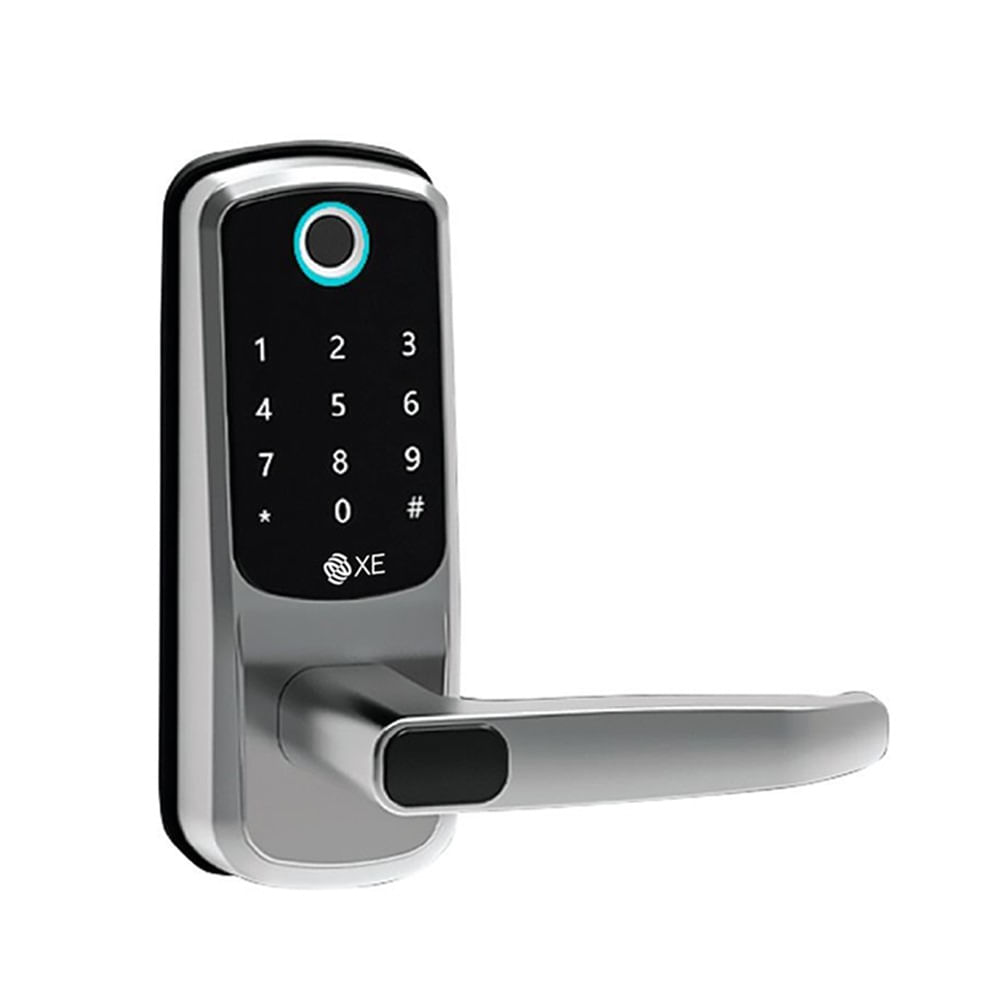 Cerradura Digital Inteligente Tech Care 5 modos conexión Alexa , Plata