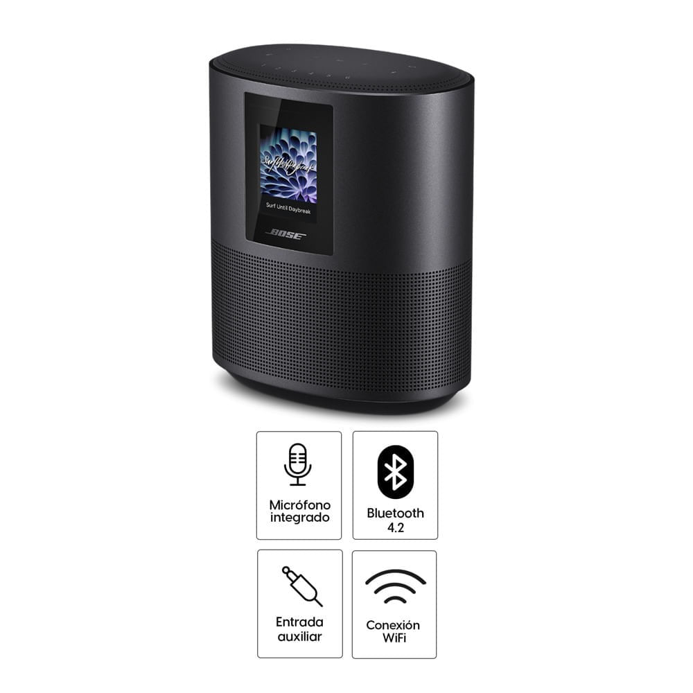 Imagen 2 del producto Parlante bluetooth Bose Home Speaker 500 pantalla led, wifi, negro (reempacado)