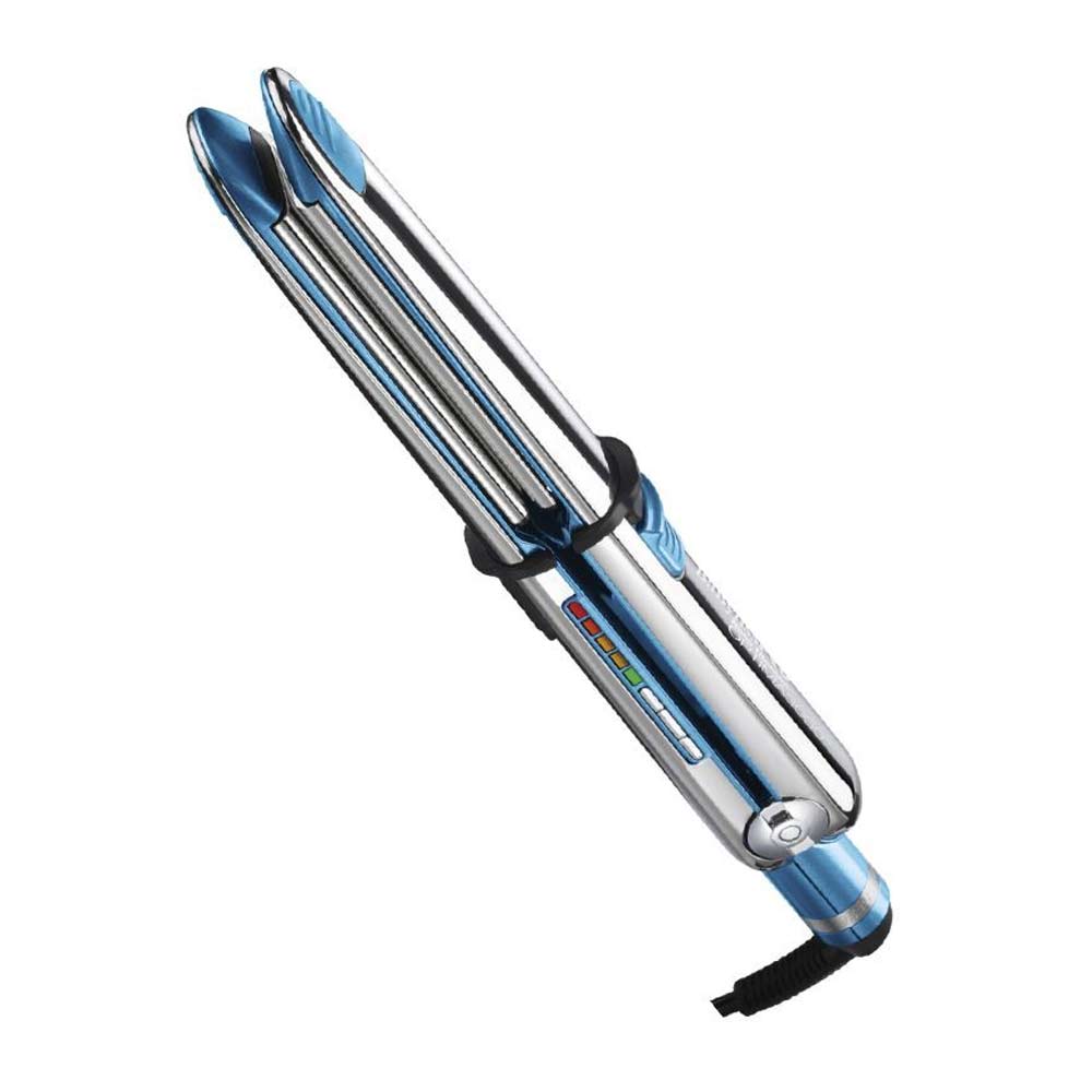 Imagen 2 del producto Alisadora Babyliss Pro Óptima 3000 240°C, cable 2.75 m, plateado y celeste
