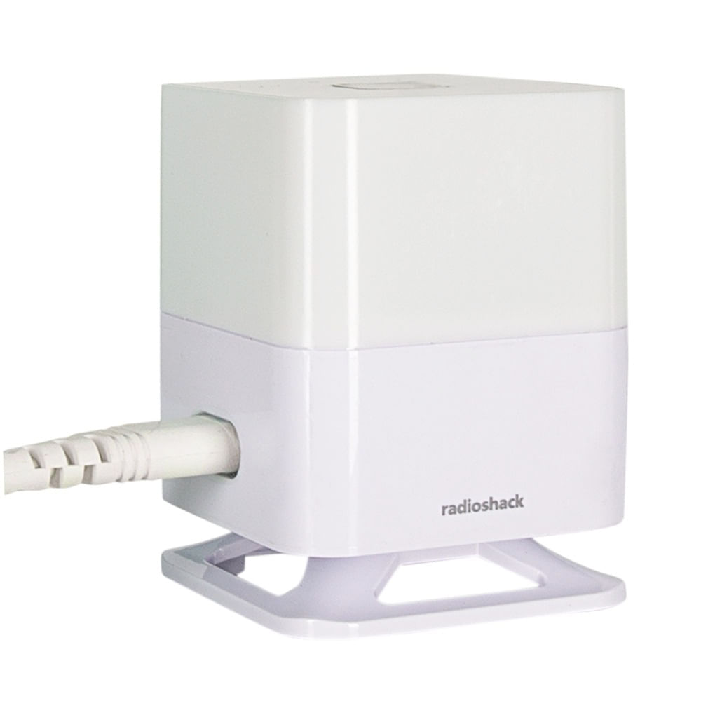 Imagen 2 del producto Cargador de pared Radioshack 3 puertos usb, 1 puerto tipo C, 32W, luz led 2W, blanco (reempacado)