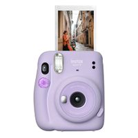 Reacondicionado:Cámara Fujifilm Instax mini 11 enfoque automático, lente 60mm, lila