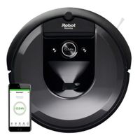 Reacondicionado: Aspiradora iRobot Roomba i7 autonomía 90 minutos, control Alexa o Google Assistant, negro