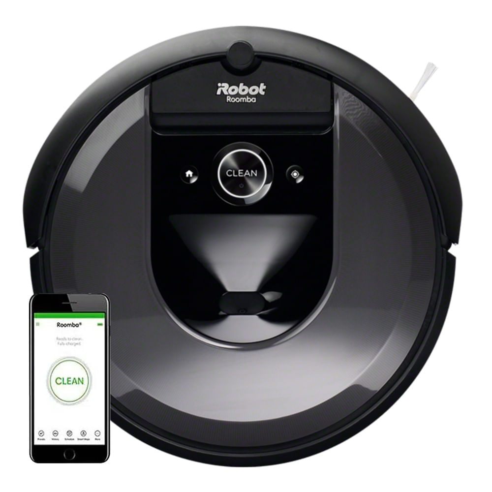 Reacondicionado: Aspiradora iRobot Roomba i7 autonomía 90 minutos, control Alexa o Google Assistant, negro