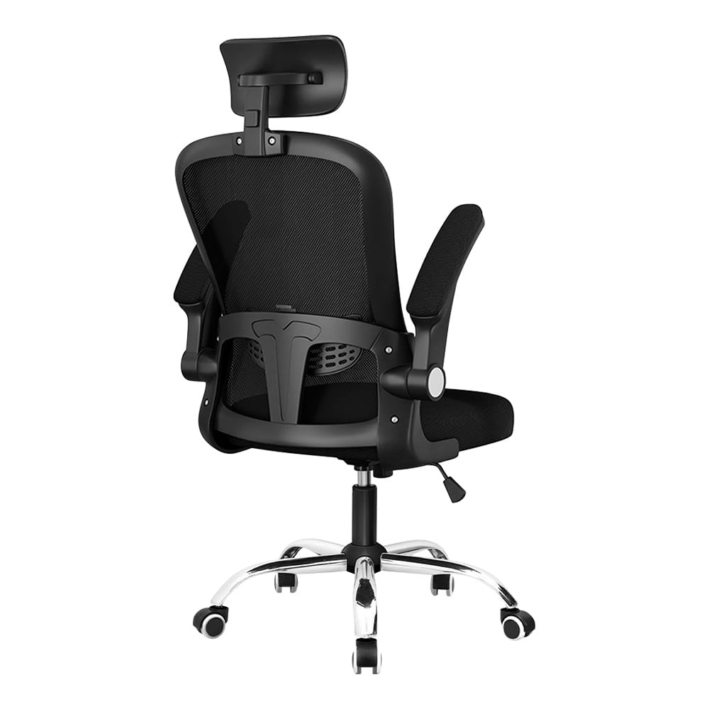 Imagen 2 del producto Silla de Oficina Evox CT256-SB con Soporte Lumbar Ajustable y Base de Acero, Negro