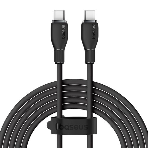 Cable USB Tipo-C a Tipo-C Baseus 100W, 1.2m, TPE, negro
