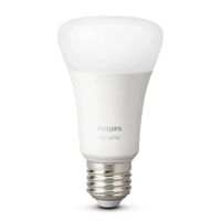 Reacondicionado: Foco inteligente Philips Hue luz amarilla, Wi-Fi, 9W, tipo de bombilla E27, zigbee y bluetooth