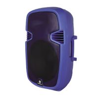 Reacondicionado: Parlante bluetooth Izuum con ruedas, 80W, azul