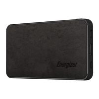 Reacondicionado: Batería externa Energizer, USB Tipo-C, 10000 mAh, carga rápida, negro