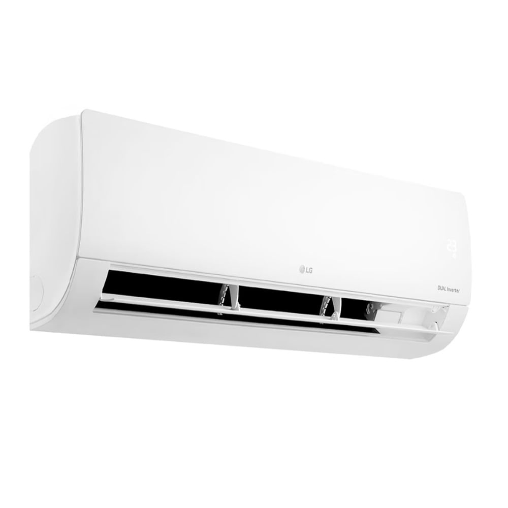 Aire Acondicionado LG Dualcool Inverter 12000 BTU, solo frío, filtro de aire purificador, blanco