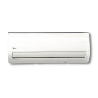 Aire acondicionado Midea Split 1620W, 18000 BTU, panel digital, solo frío, blanco