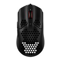 Reacondicionado: Mouse gamer alámbrico Hyperx Pulsefire, conexión usb, 400/800/1600/3200 dpi, 6 botones, luces RGB
