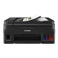 Reacondicionado: Impresora multifuncional Canon PIXMA G4110, inyección de tinta, inalámbrica, Wi-Fi, con tanques recargables