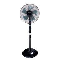 Reacondicionado: Ventilador Opalux OP-71403 16"", 55w, 3 velocidades, negro