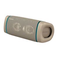 Reacondicionado: Parlante bluetooth Sony Extra Bass XB33 led, IP67, máx. 24 horas, beige