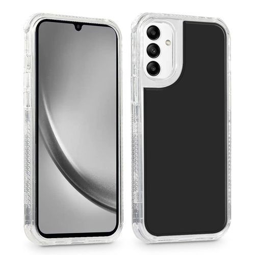 Case para Samsung Galaxy A25 protección 360, 3 capas de protección, negro