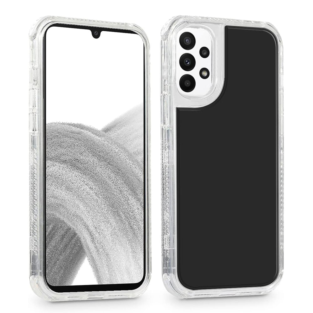 Case para Samsung Galaxy A35 protección 360, 3 capas de protección, negro