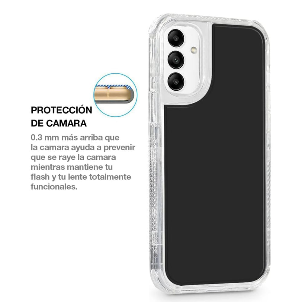 Imagen 2 del producto Case para Samsung Galaxy S24 plus, protección 360, 3 capas de protección, negro