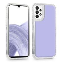 Case para Samsung Galaxy S23 FE, protección 360, 3 capas de protección, morado