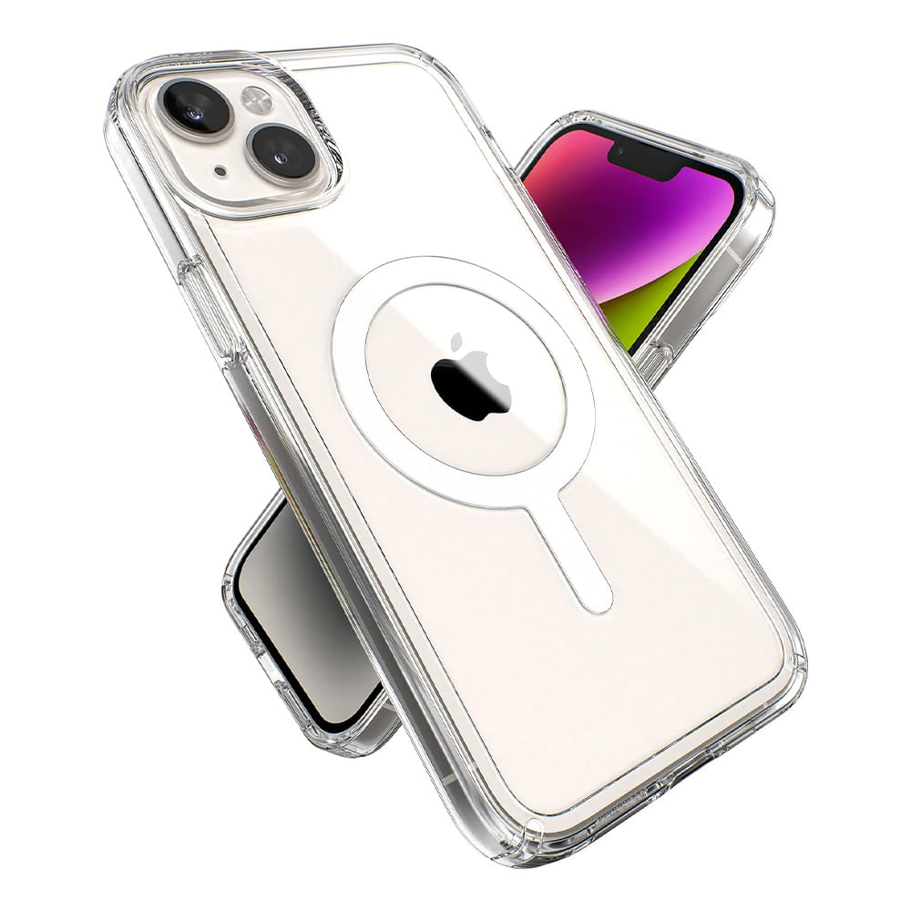 Imagen 1 del producto Case para iPhone 15 Plus con MagSafe para carga inalámbrica, transparente
