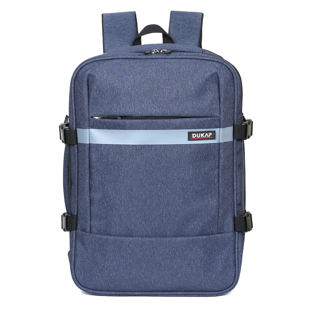 Mochila viajera Dukap Índigo 21L -29L azul