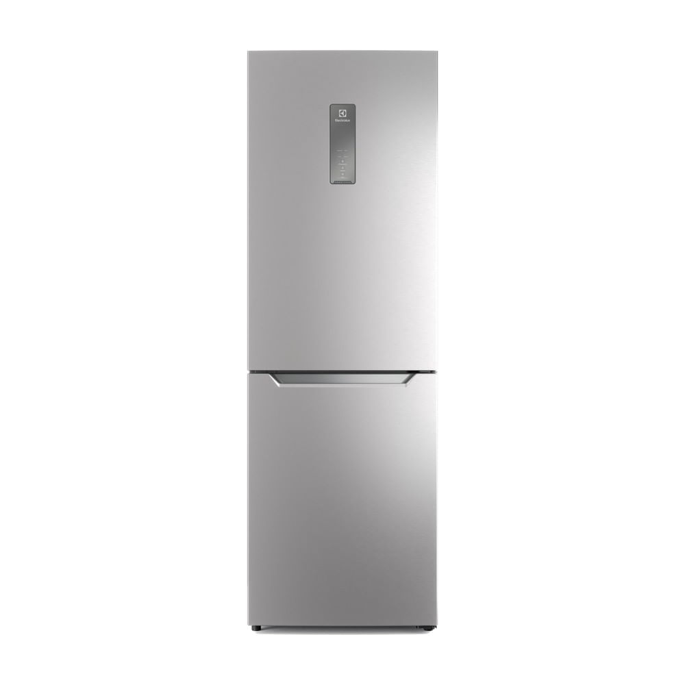 Imagen 2 del producto Combo Electrolux: Refrigerador Botoom Freezer ERQR32E2HUS, capacidad 317 litros, plateado + Aspiradora vertical con cable STK13, rojo
