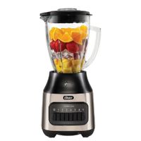 Licuadora Oster BLSTPEG-NPB 800w, 6 velocidades, jarra de vidrio 1.5 litros, negro