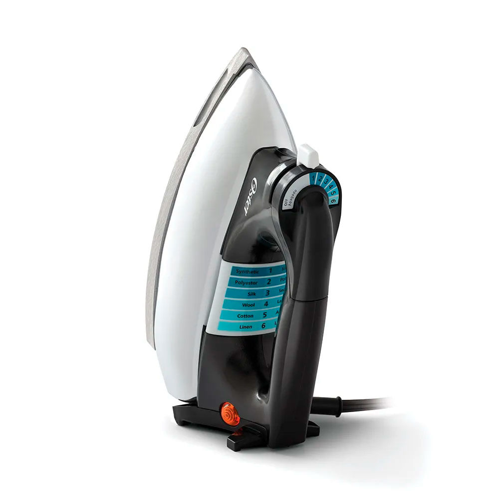 Imagen 2 del producto Plancha pesada clásica Oster GCSTBV4119 100w, base de aluminio pulido, negro