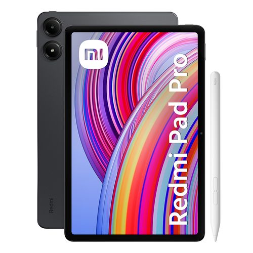Tablet Xiaomi Redmi Pad Pro 12.1" QHD, 256GB, 8GB RAM, negro + Redmi Smart Pen