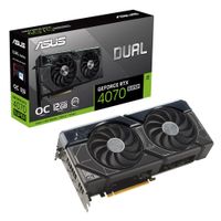 Tarjeta de video Asus Dual Nvidia GeForce RTX 4070 Super 12GB GDDR6X