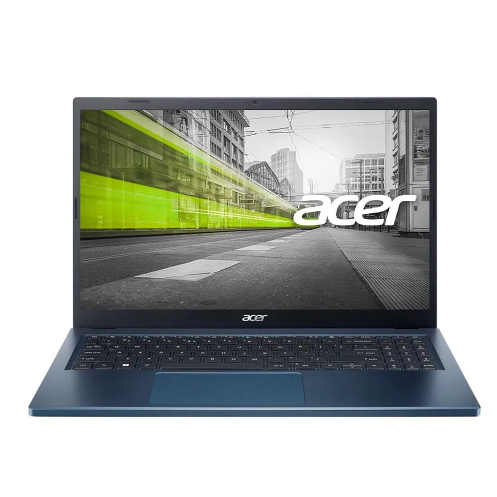 Laptop Acer A315-24PR85K, 15.6" FHD IPS Touch, Ryzen 5-7520U, 8GB RAM DDR5, 512GB SSD, Windows 11 Home, azul