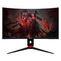 Monitor Gamer Teros TE-2765G 27"" Va Curvo 165Hz 2560X1440 Qhd Hdmi / Dp / Audio 3.5Mm