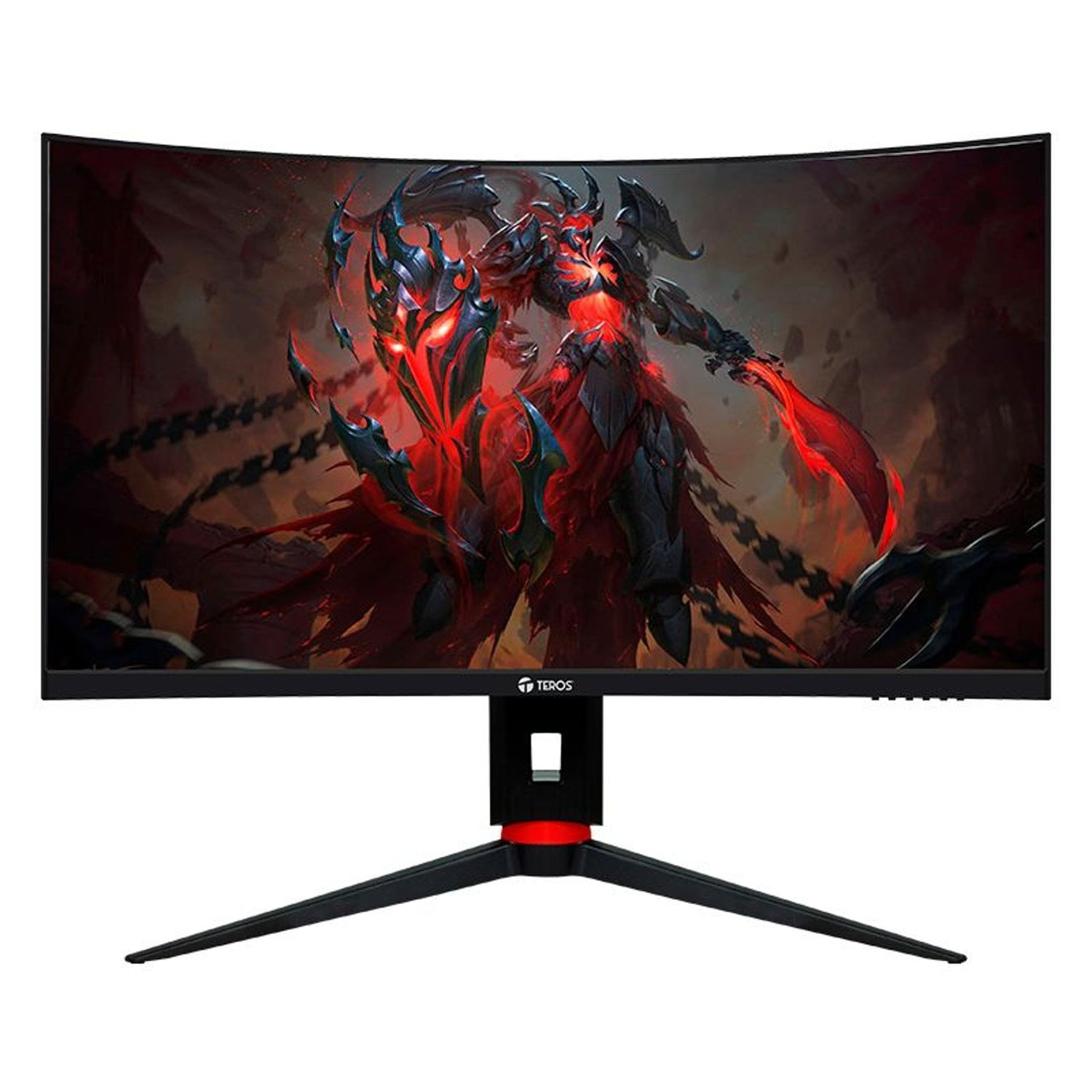 Monitor Gamer Teros TE-2765G 27" Va Curvo 165Hz 2560X1440 Qhd Hdmi / Dp / Audio 3.5Mm