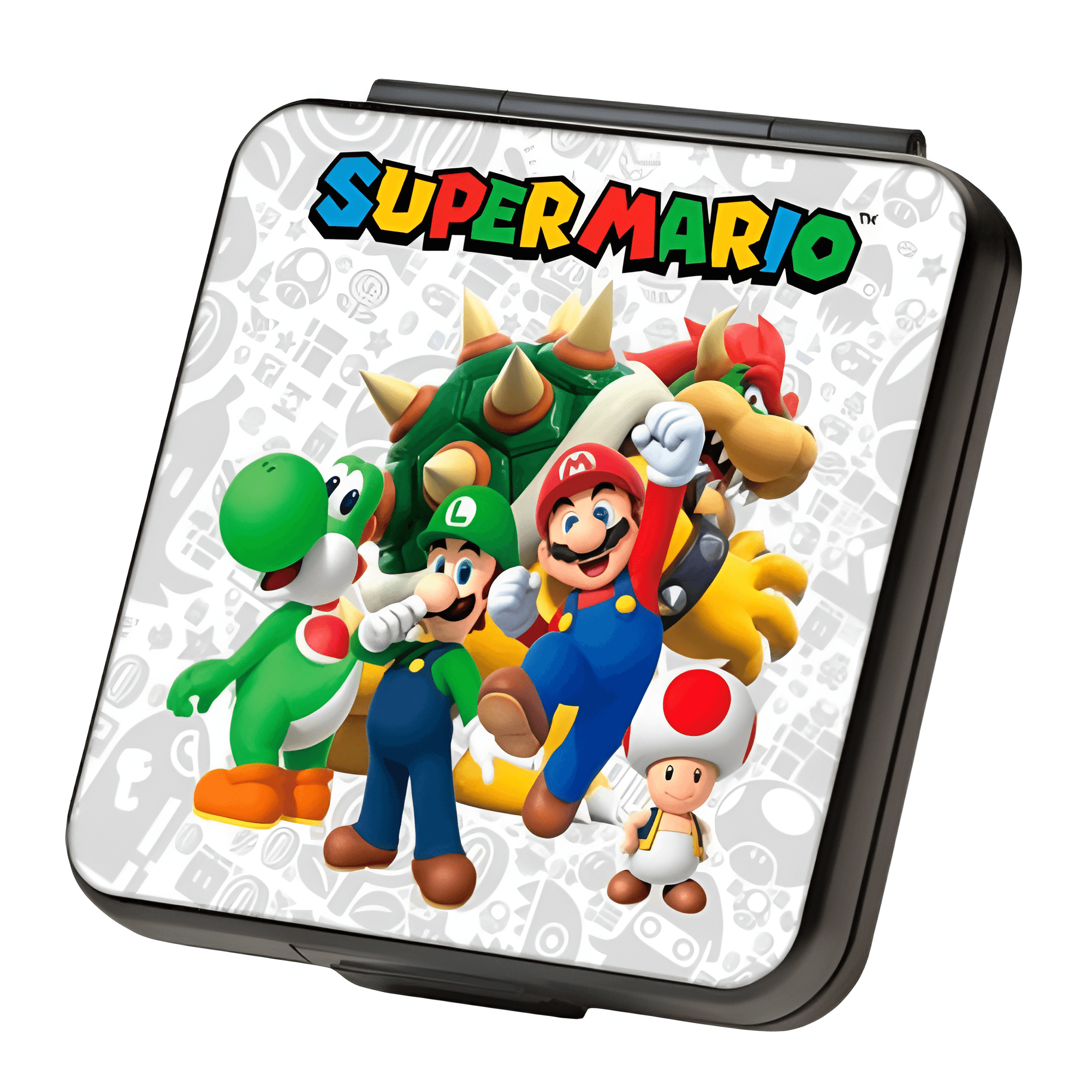Imagen 2 del producto Estuche porta juegos Super Mario para Nintendo Switch, hasta 12 tarjetas micro SD