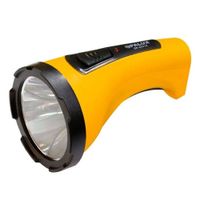 Reacondicionado: Linterna led Opalux OP-4251A, 5W, recargable, switch 2 tiempos luz baja y alta