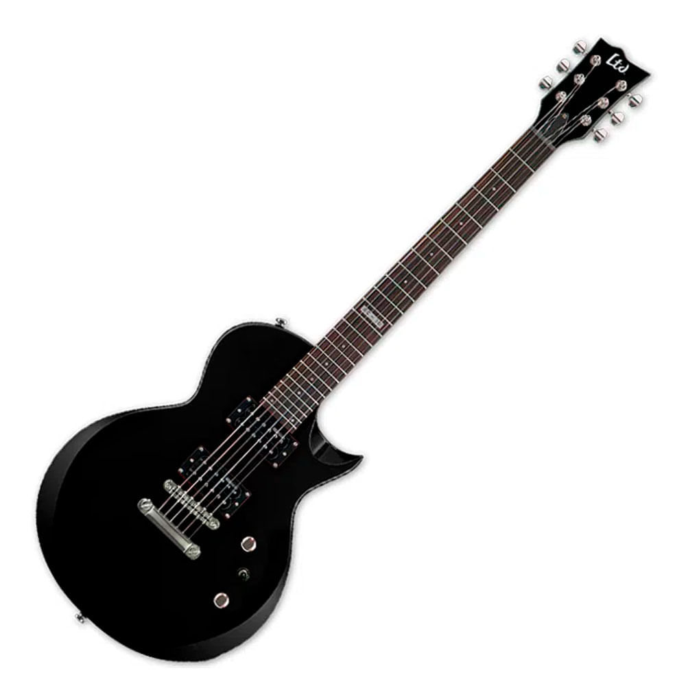 Imagen 2 del producto Pack de guitarra eléctrica LTD EC-10 41 trastes, 6 cuerdas, puente Tune-o-matic, negro