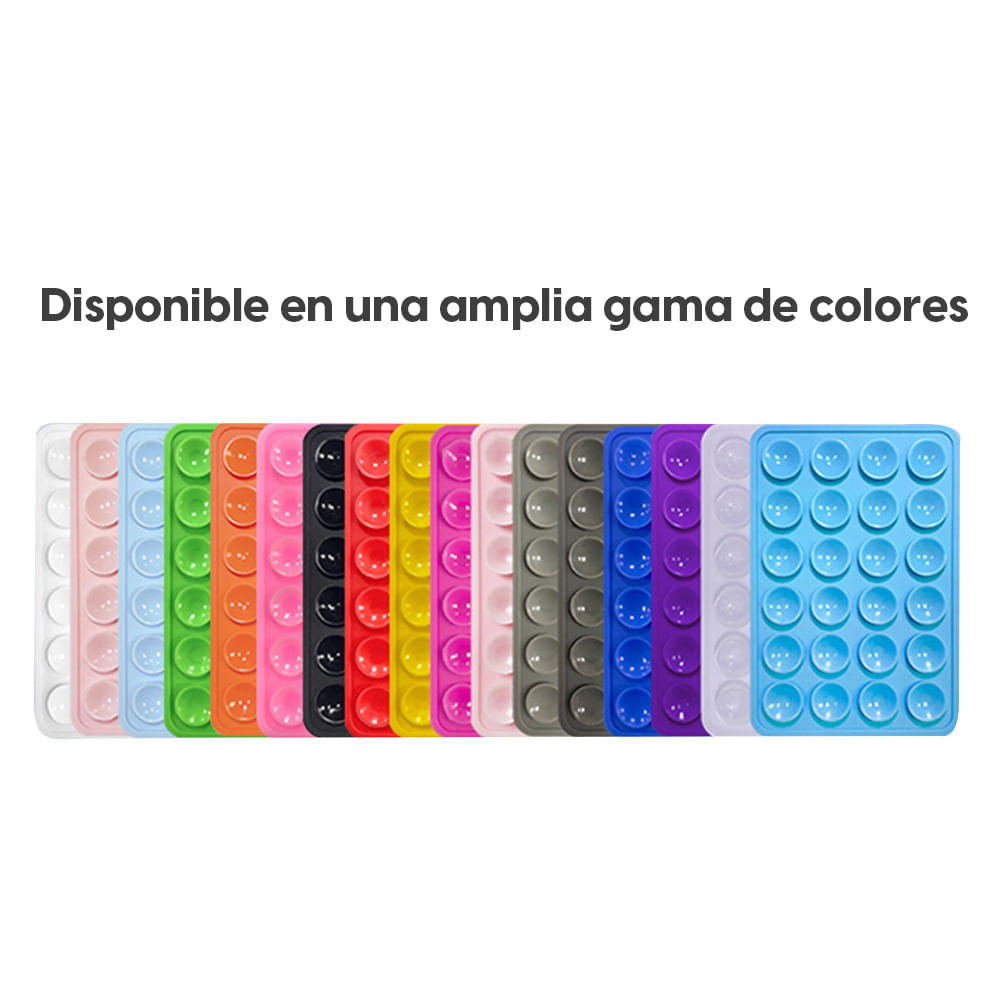 Imagen 2 del producto Soporte adhesivo para teléfono con ventosa, mix colores