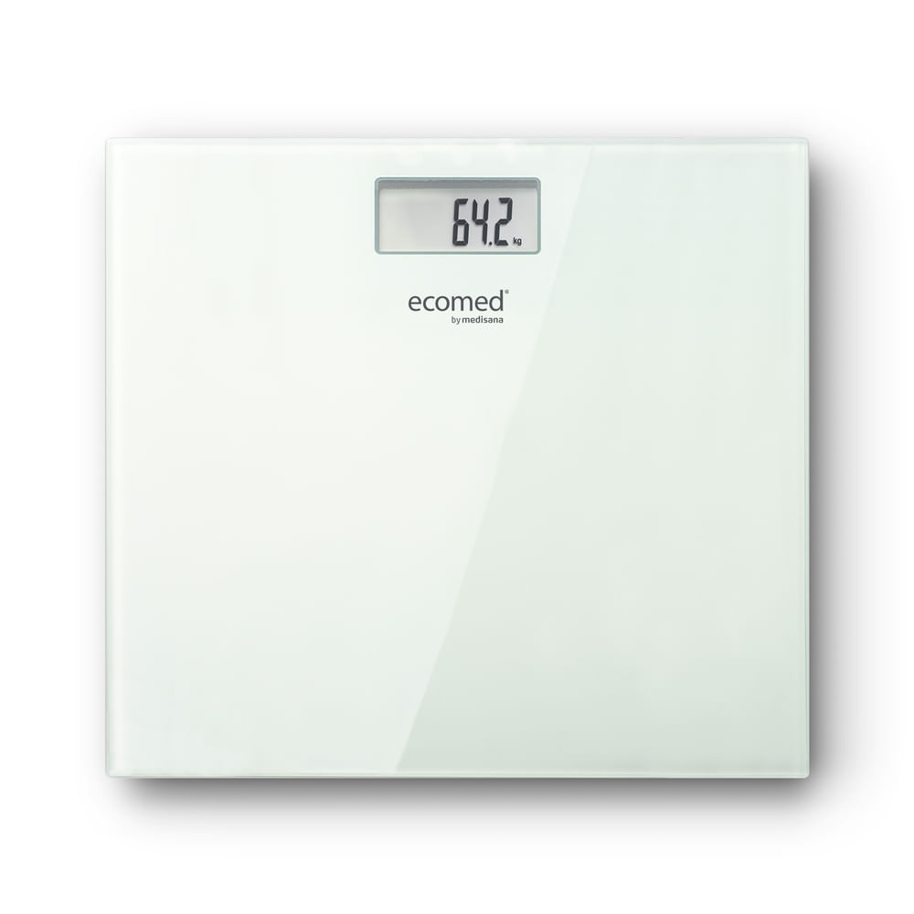 Balanza digital Medisana Ecomed PS-72E vidrio templado, máx. 150 kg, medición precisa