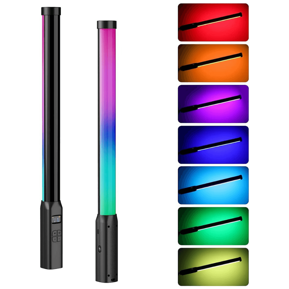 Imagen 2 del producto Barra de luz LED Ulanzi VL119 RGB, 2500K-9000K, 20 efectos, CRI 95+, batería 2600mAh