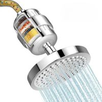 Filtro purificador de agua para ducha y lavado de rostro y dientes