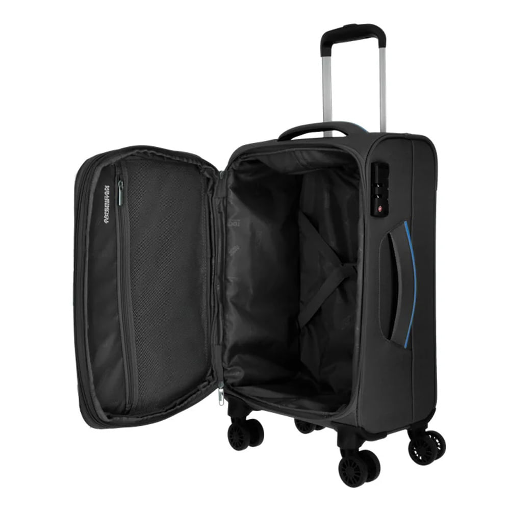 Imagen 2 del producto Maleta de cabina American Tourister Skyland 4 ruedas, peso 2.89kg, negro