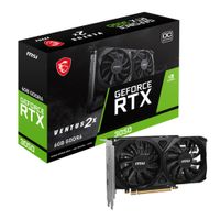 Tarjeta de video Msi GeForce Nvidia RTX 3050 6GB GDDR6 Ventus 2X OC