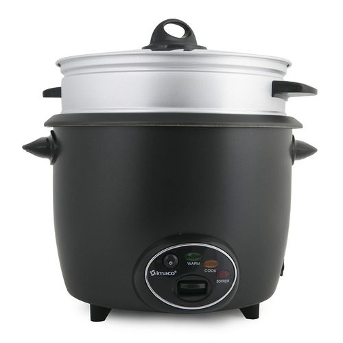 Olla arrocera Imaco RC22FRY 650 W,2.2 litros, análogo, negro