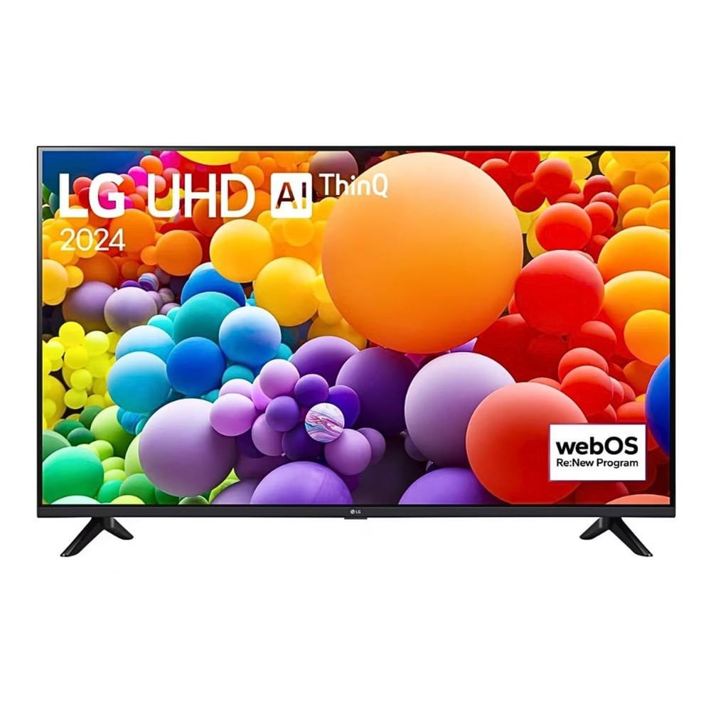 Smart TV LG 4K 50" LED, Ultra HD, sistema WebOS integrado, 50UT7300PSA 2024