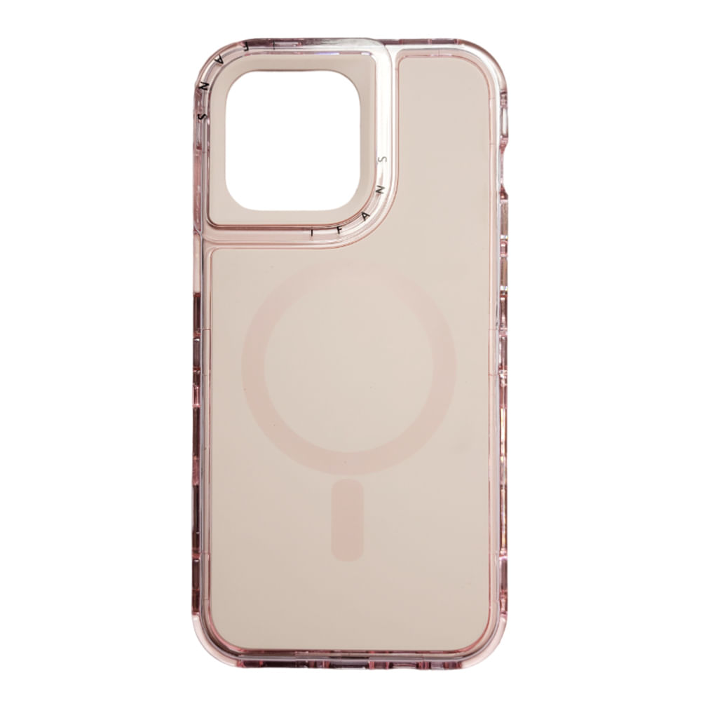 Case para iPhone 15 Pro, Protección 360 con Magsafe para carga inalámbrica, rosado