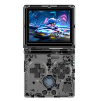 Consola portátil Anbernic RG35XXSP 3.5"", 64GB, 1GB ram, duración máx. 8 horas, conexión Wi-Fi y Bluetooth, negro