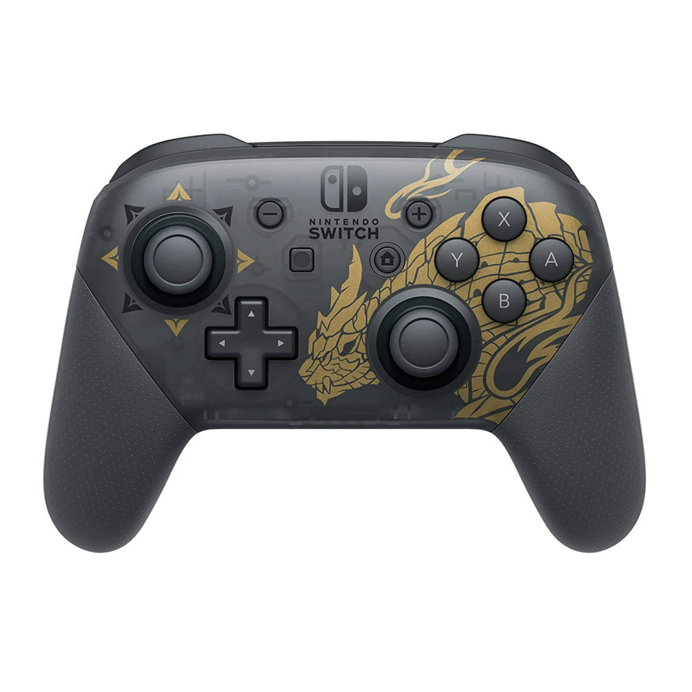 Mando Nintendo Pro Monster Hunter Rise para Switch, inalámbrico, negro