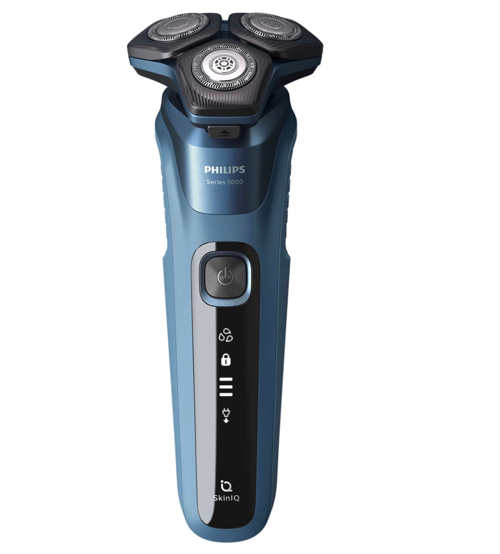 Imagen 2 del producto Afeitadora PHILIPS con tecnología SKIN IQ + Sensor de barba y patillero - S5880