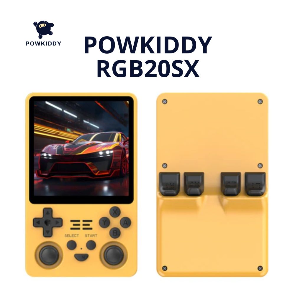 Imagen 2 del producto Consola portátil Powkiddy RGB20SX naranja